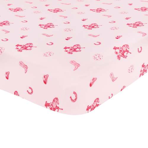 Crib Sheet in Disco Cowgirl