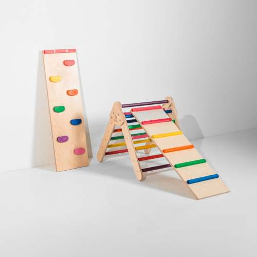 Pikler Triangle Set with Ladder