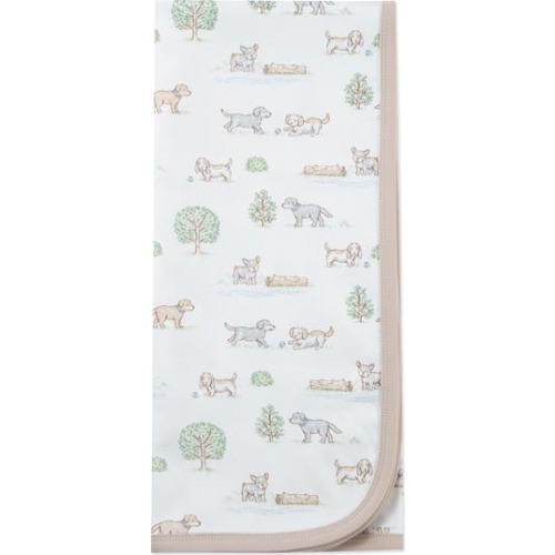 Puppy Park Cotton Blanket