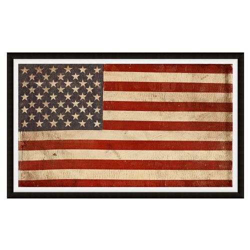 American Flag Framed Print