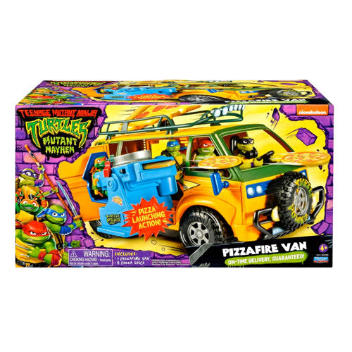 TMNT Movie Pizza Fire Van | Zatu Games