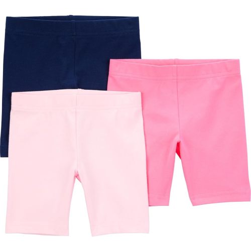 Simple Joys by Carter's Babies, Toddlers, and Girls' Bike Shorts, Pack of 3