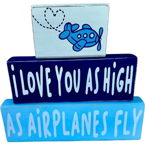 I love you as high as airplanes fly/kids airplane theme bedroom nursery decor/aviation nursery decor/dreams take flight/oh the places you will go/airplanes