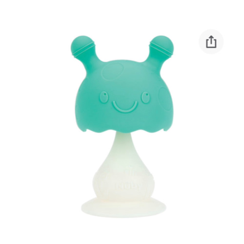 Mushroom Bobble Head Teether Toy