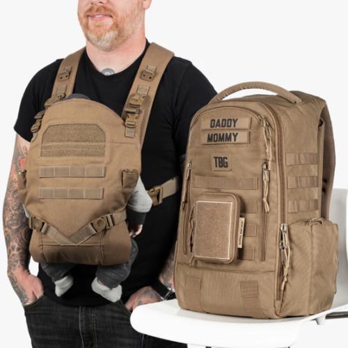 Daypack Diaper Bag + Baby Carrier Bundle | Tactical Baby Gear®