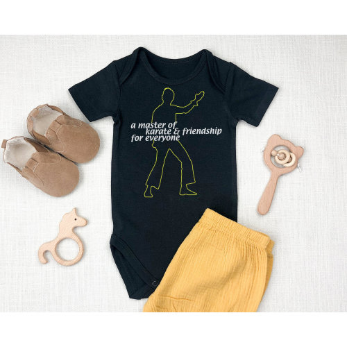 Always Sunny in Philadelphia | Dayman | Unisex ONESIE® brand baby shower bodysuit | Nightman Cometh | Day Man Master of Friendship & Karate