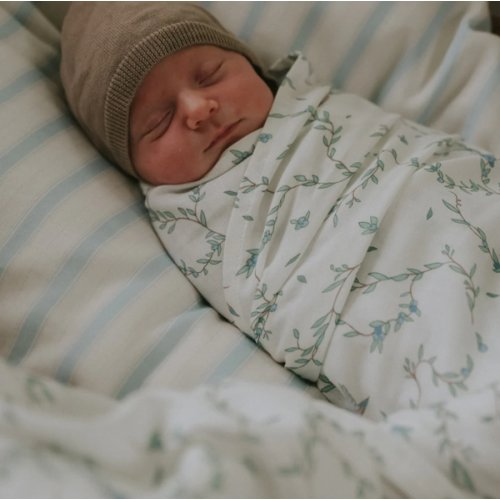 Secret Garden Swaddle - Ivory | Gooselings