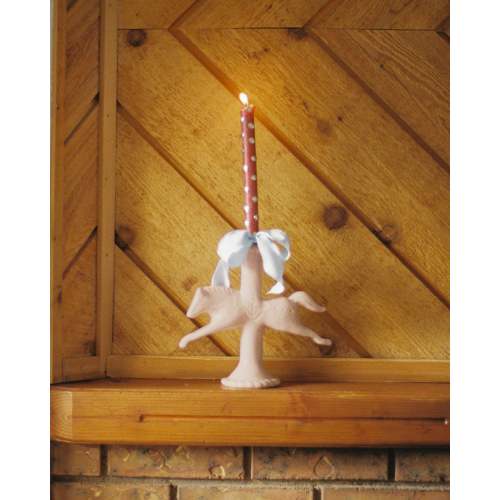 Dala Horse Candlestick Holder