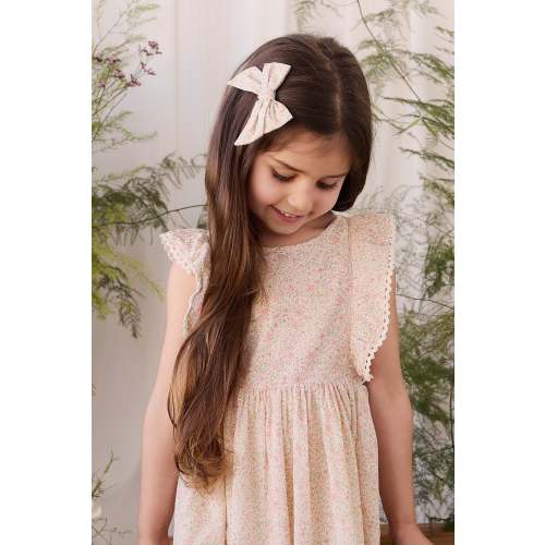 Organic Cotton Helene Dress - Flora Pink