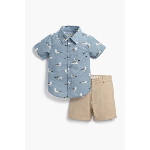 Oxford Shirt + Old Sport Short Outfit