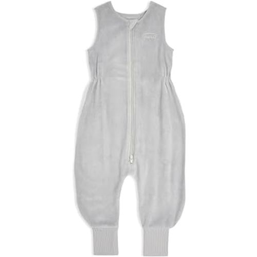HALO Sleepsack Toddler Sleeping Bag, Luxe Fleece Wearable Blanket, TOG 2.0, Grey, 12-24M