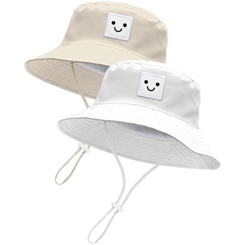 Baby Sun Hat Toddler Bucket Hats UPF 50+ Kids Summer Sun Protection Beach Hat for Boys Girls