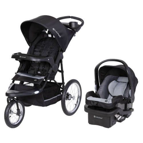 Baby Trend Expedition Jogger Travel System with EZ Lift Infant Car Seat - Black