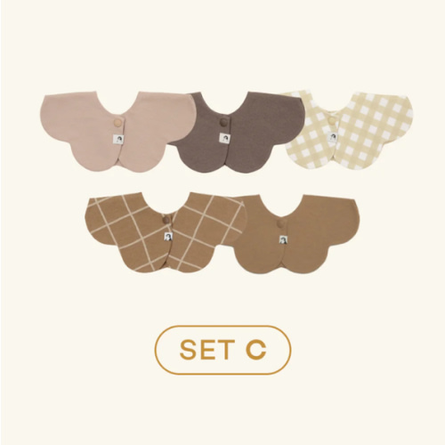 Konny Bib Rolling 5-Pack Gift Set