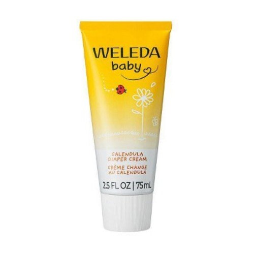 Weleda Calendula Diaper Cream with Zinc Oxide - 2.5oz: Paraben-Free, Petroleum-Free, Zinc Oxide, Silicone-Free