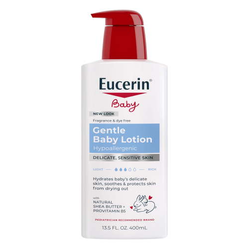 Eucerin Baby Lotion 13.5 fl oz Moisturizes and Nourishes Sensitive Skin