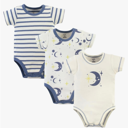 Touched by Nature Unisex Baby Organic Cotton Bodysuits