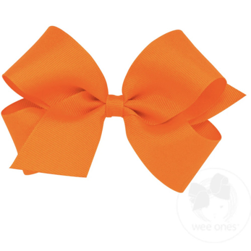 Medium Classic Grosgrain Hair Bow (Plain Wrap)
