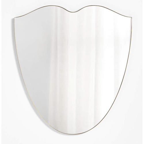 Crate&kids l Bristol 27" Shield Shape Metal Kids Wall Mirror