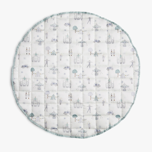 Adventures in Wonderland Play Mat - Aqua