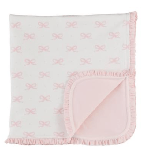Bows Baby Arrival Blanket Set | Perfect for Newborns | Mud Pie