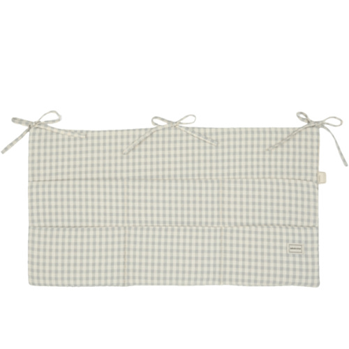 Vichy Blue Crib Organizer - Minicoton