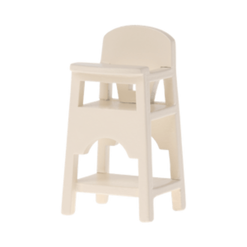 High Chair for Mice, Off White - Maileg - Maileg USA