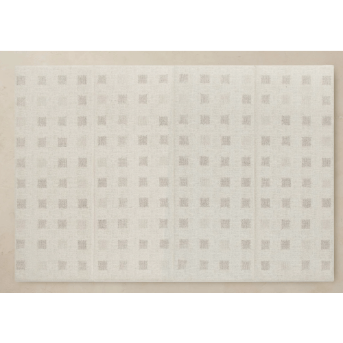 White Checker Print Tumbling Mat | Levi in Buff – House of Noa