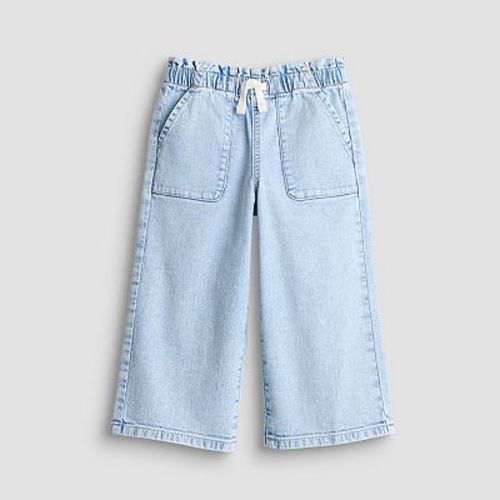 Baby & Toddler Girl Jumping Beans® High Rise Paperbag Waist Wide Leg Pants