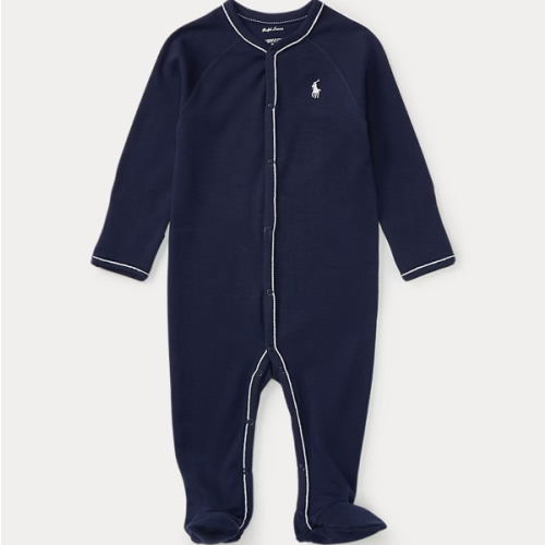 Cotton Jersey Footed Coverall | One-Pieces Baby | Ralph Lauren