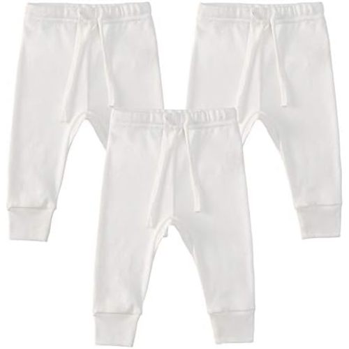 Owlivia Organic Baby Pant Legging Jogger for Infant, Boys Girls Toddler
