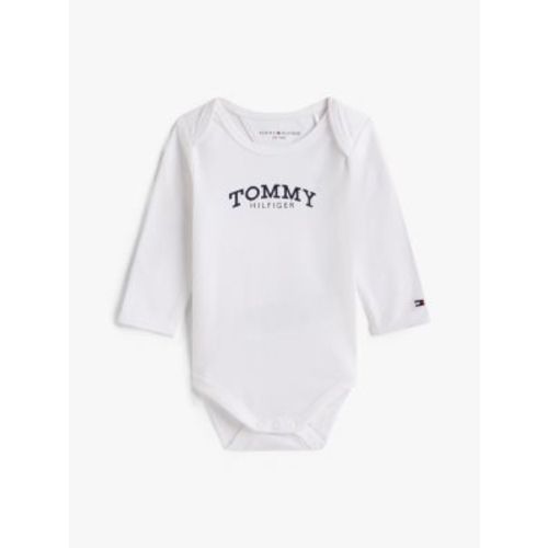 Babies' Long-Sleeve Monotype Logo Onesie