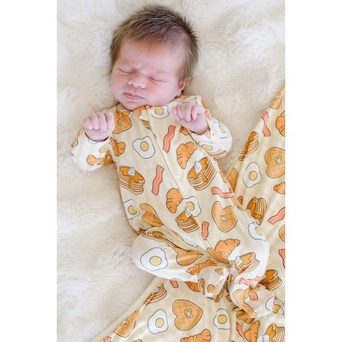 Zipper Footie | Love You A Brunch