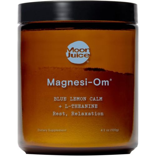 Moon Juice, Magnesi-Om Magnesium Powder, Relaxation, Blue Lemon, 4.2oz