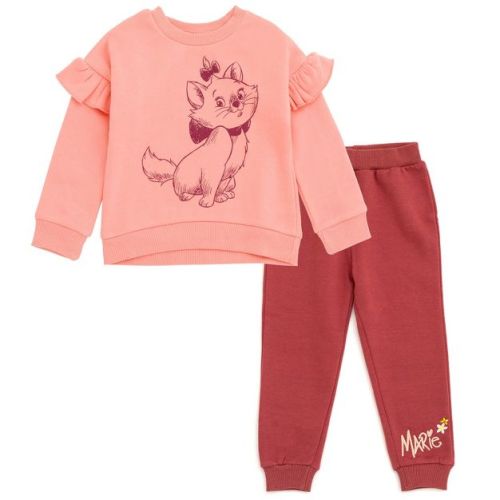 Disney Princess Christmas Fleece Sweatshirt Pants Outfit Set Newborn to Infant