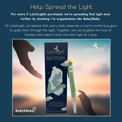 LatchLight - Light Blue/White