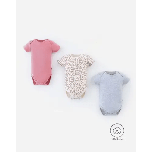 Body para bebe niña (0-3m; 3-6m; 6-9m; 9-12m)