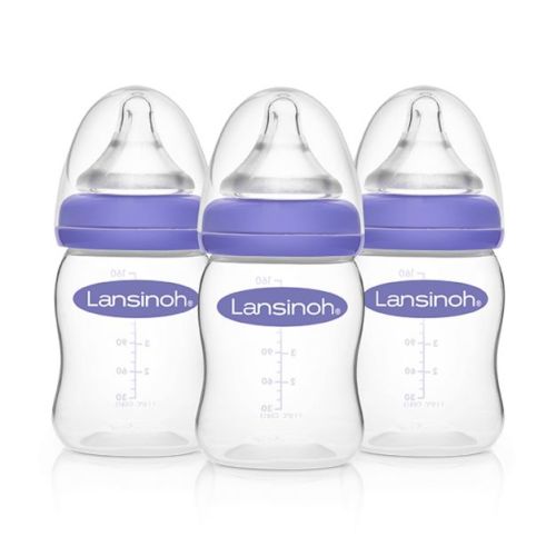 Lansinoh Momma Feeding Bottle with Natural Wave Nipple - 5 fl oz/3ct