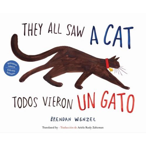 They All Saw a Cat/Todos Vieron Un Gato (English-Spanish Bilingual Edition) - (Brendan Wenzel) (Hardcover)