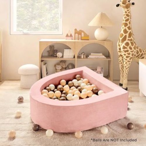 Tiny Land® PlayNest Soft Foam Ball Pit for Baby and Toddler, Indoor Playroom Ball Pit - Balls Not Included