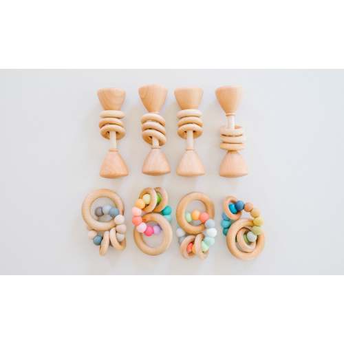 Saturn Teether + Classic Rattle Bundle