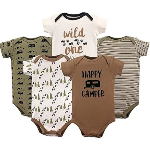 Luvable Friends Unisex Baby Cotton Bodysuits