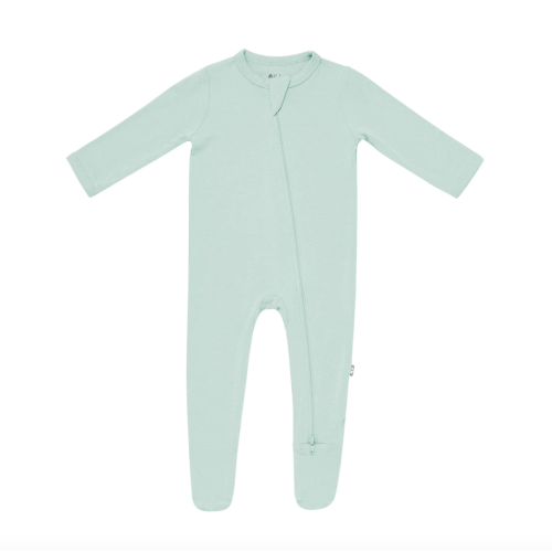 Kyte Baby Zippered Footie | Sage