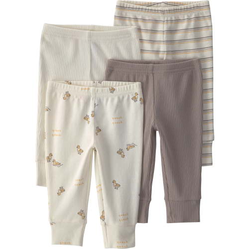 Carter's Child of Mine Baby Pants, Four-Pack, Sizes Preemie-12 Months