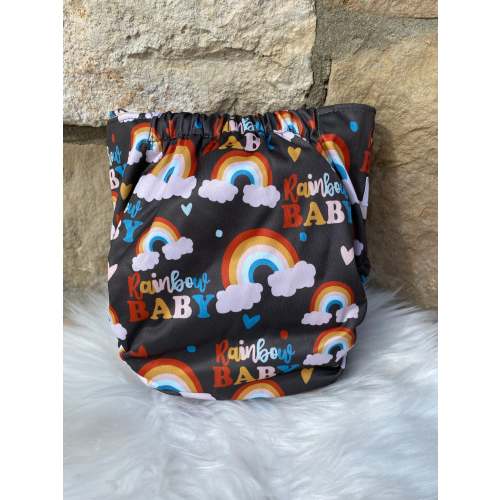 One Size Pocket "Rainbow Baby"-In Stock
