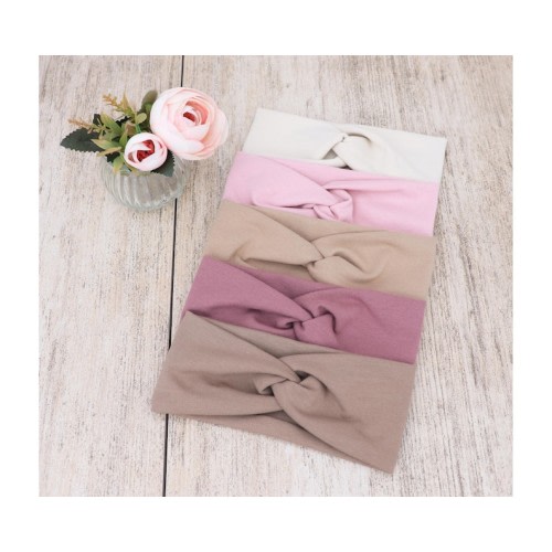 Twist Baby Headband | Organic Jersey | Newborn and Toddler | Soft Stretch | Stay-put Gentle Hold | Minimal Bow-free Look - Etsy