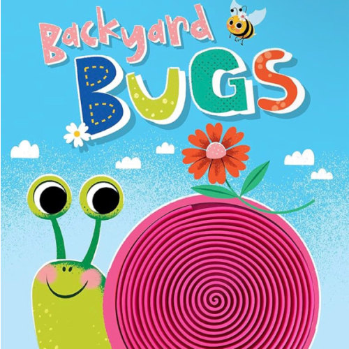 Backyard Bugs - Touch and Feel Board Book - Sensory Board Book (Touch & Feel Sensory Board Books for Baby & Toddler Time)