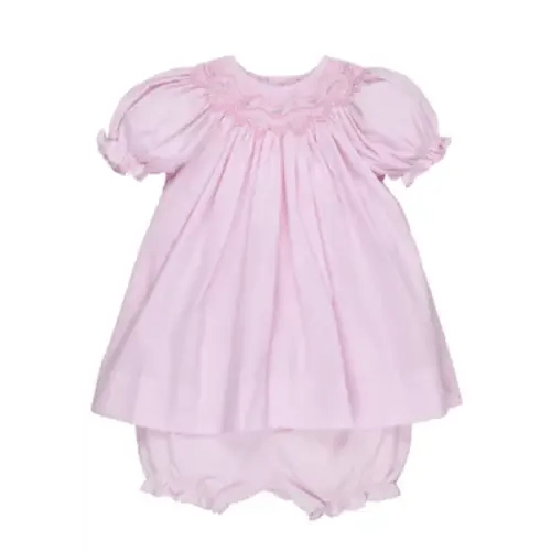 Petit Ami Smocked Gingham Dress