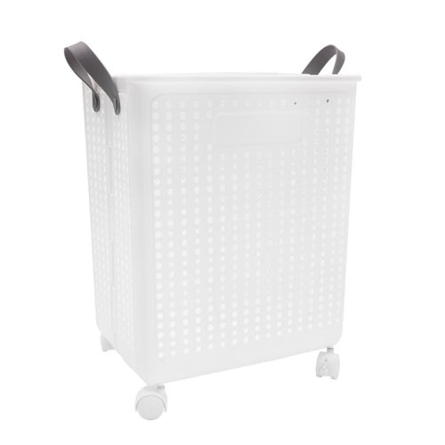 Plastic Rolling Laundry Hamper