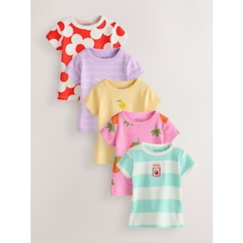 Buy Pink/Purple Stripe T-Shirts 3 Pack (3mths-7yrs) from Next USA
